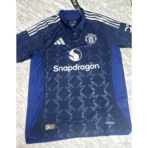 adidas Manchester United 24/25 Uk Away Authentic Jersey IU1391 Men's Large NEW